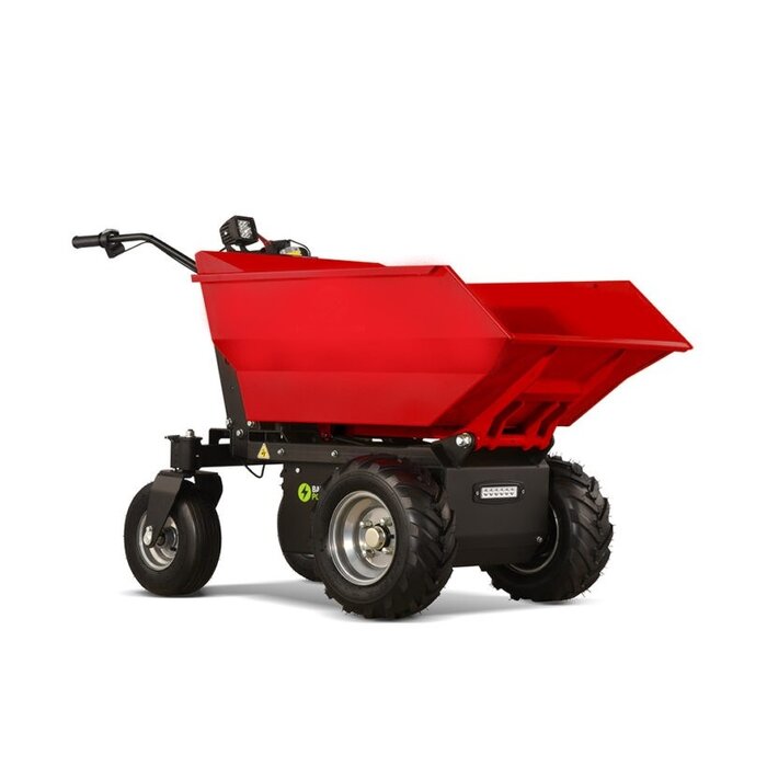 Hzc / Landworks ELEKTRISCHER MINIDUMPER MIT SCHAUFEL, RÄDERN, 500 KG LASTKAPAZITÄT UND HYDRAULISCHER KIPPVORRICHTUNG (EMD301H) - Copy