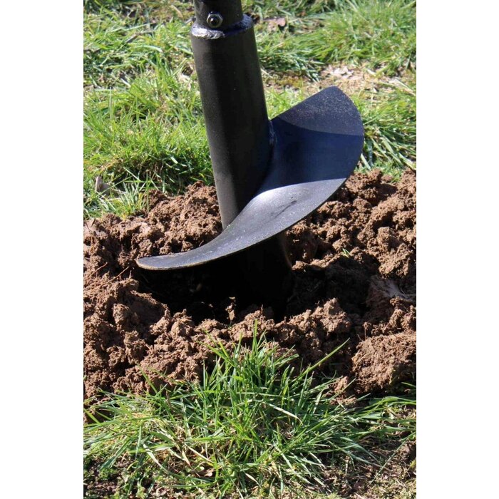 Hzc / Landworks HYDRAULISCHE GRONDBOOR MET BOORDIAMETER VAN 300 MM VOOR HZC POWER MINIGRAAFMACHINE (HEB300)