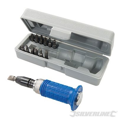 Silverline 14-delige soft-grip slagschroevendraaier set