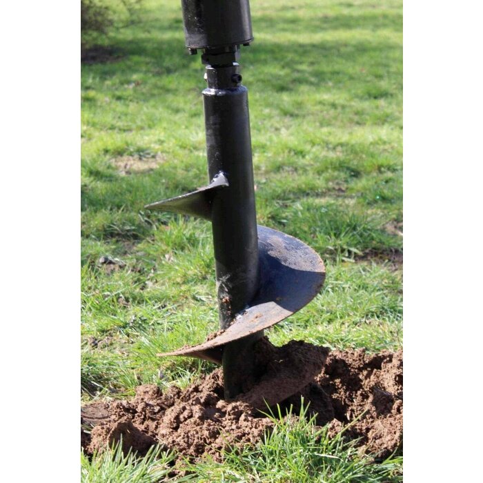 Hzc / Landworks HYDRAULISCHE GRONDBOOR MET BOORDIAMETER VAN 200 MM VOOR HZC POWER MINIGRAAFMACHINE (HEB300) - Copy