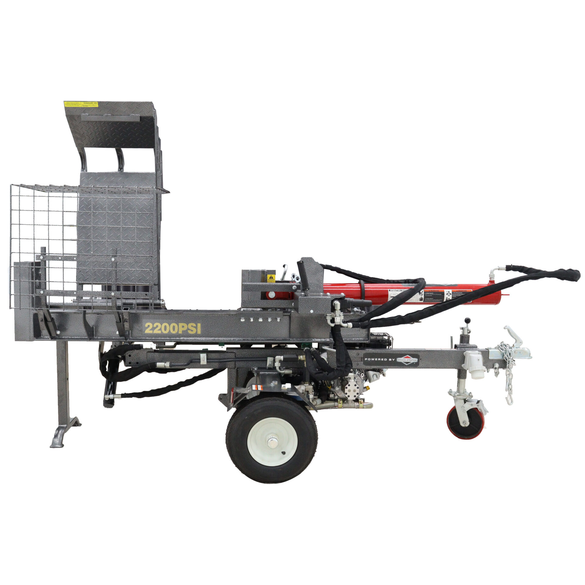 Hzc / Landworks 22T Horizontal Log Splitter HS22331H: Powerful Hybrid Log Splitter for Heavy-Duty Jobs