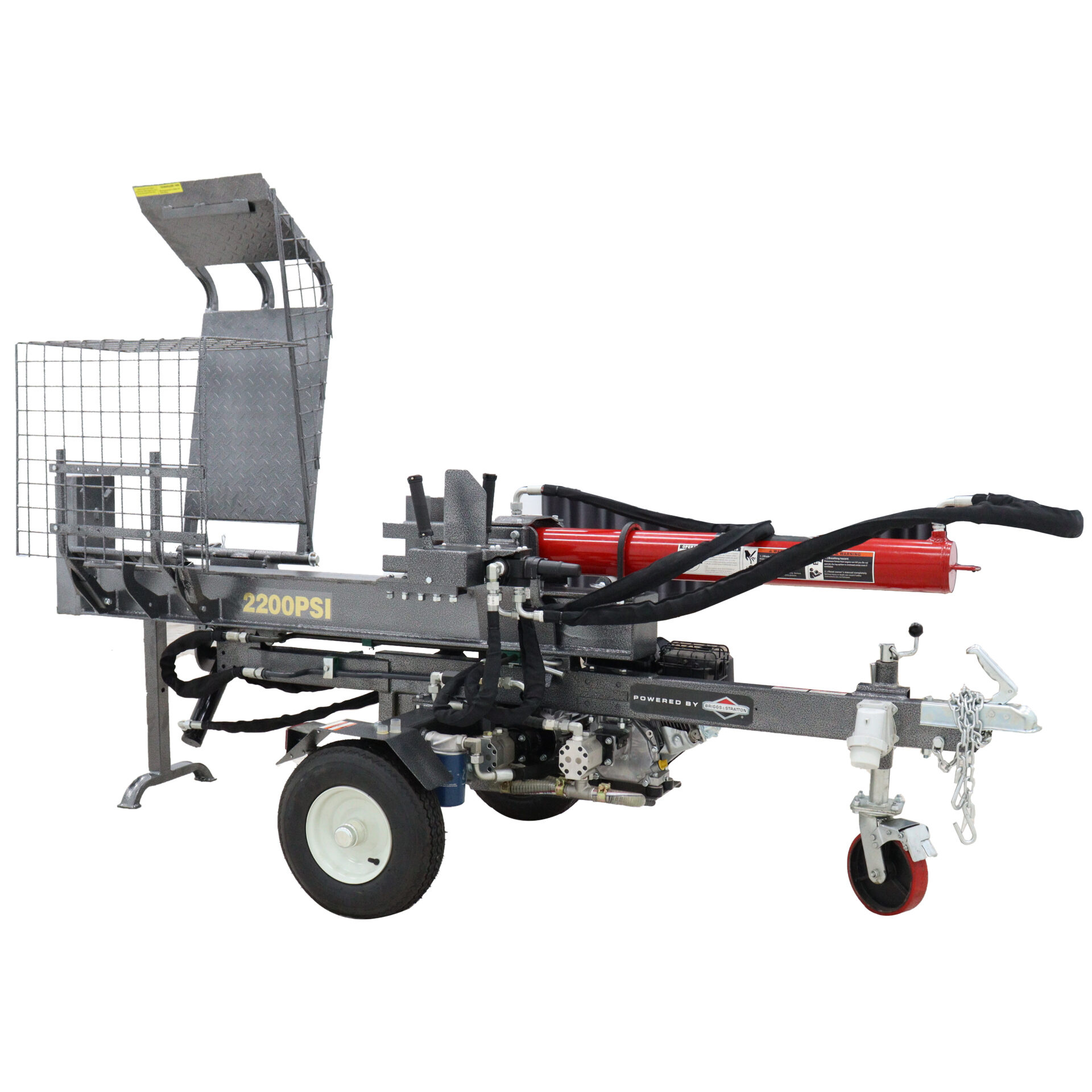 Hzc / Landworks 22T Horizontal Log Splitter HS22331H: Powerful Hybrid Log Splitter for Heavy-Duty Jobs