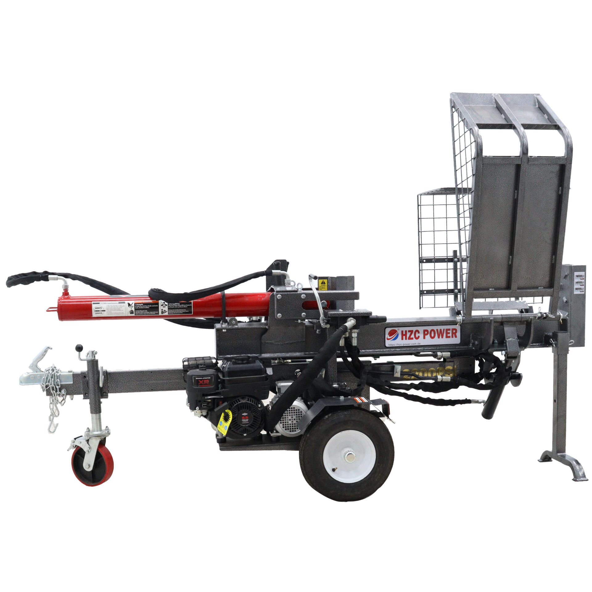 Hzc / Landworks 22T Horizontal Log Splitter HS22331H: Powerful Hybrid Log Splitter for Heavy-Duty Jobs