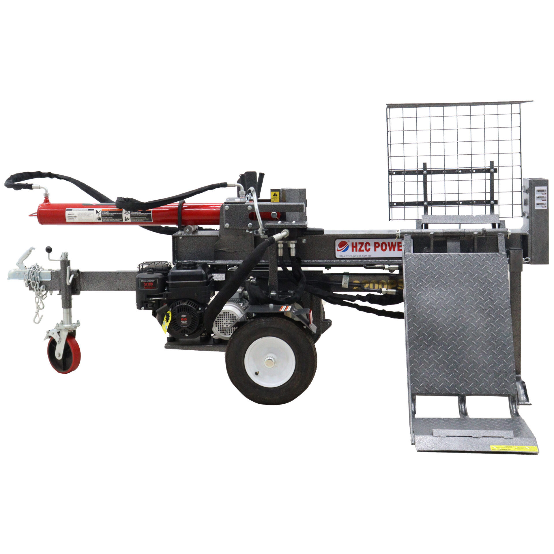 Hzc / Landworks 22T Horizontal Log Splitter HS22331H: Powerful Hybrid Log Splitter for Heavy-Duty Jobs
