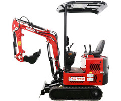 Hzc / Landworks Minigraafmachine  Graafmachine Dkb991 Diesel