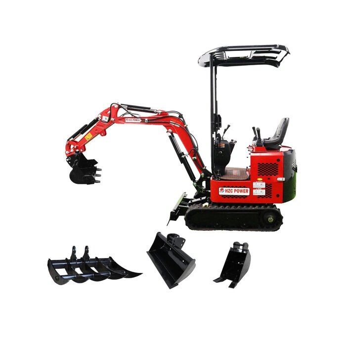 Hzc / Landworks Minigraafmachine graafmachine DKB991 Diesel – Innovatie en Efficiëntie