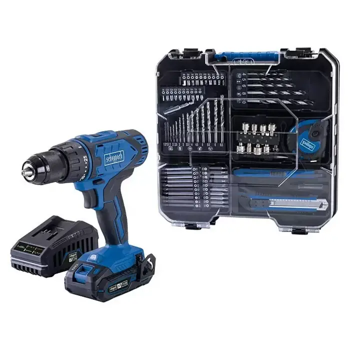Scheppach Scheppach IXES 20V cordless drill set C-DTB74/1-X