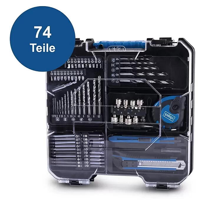 Scheppach Scheppach IXES 20V accuschroefboormachineset C-DTB74/1-X