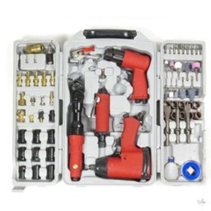 VDT Deze 71-delige luchtdruk gereedschap set