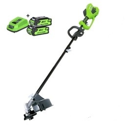 Greenworks 40 Volt Accu Trimmer en Bosmaaier GD40BCK2X