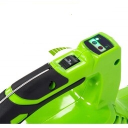 Greenworks 48 VOLT (2X24 VOLT) ACCU BLADBLAZER EN ZUIGER