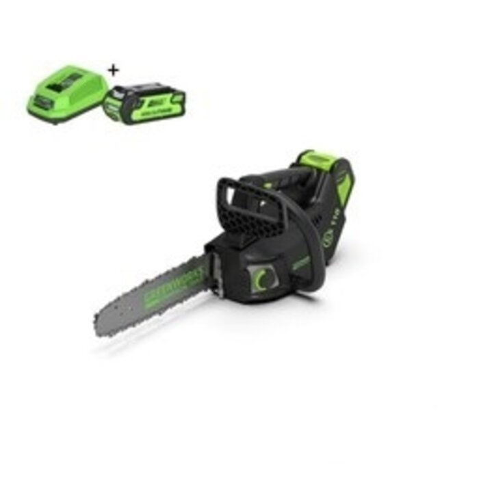 Greenworks 40 Volt Cordless Top Handle Chainsaw GD40TCSK2