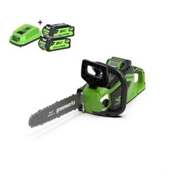 Greenworks 40 Volt Akku-Kettensäge GD40CS15K2X