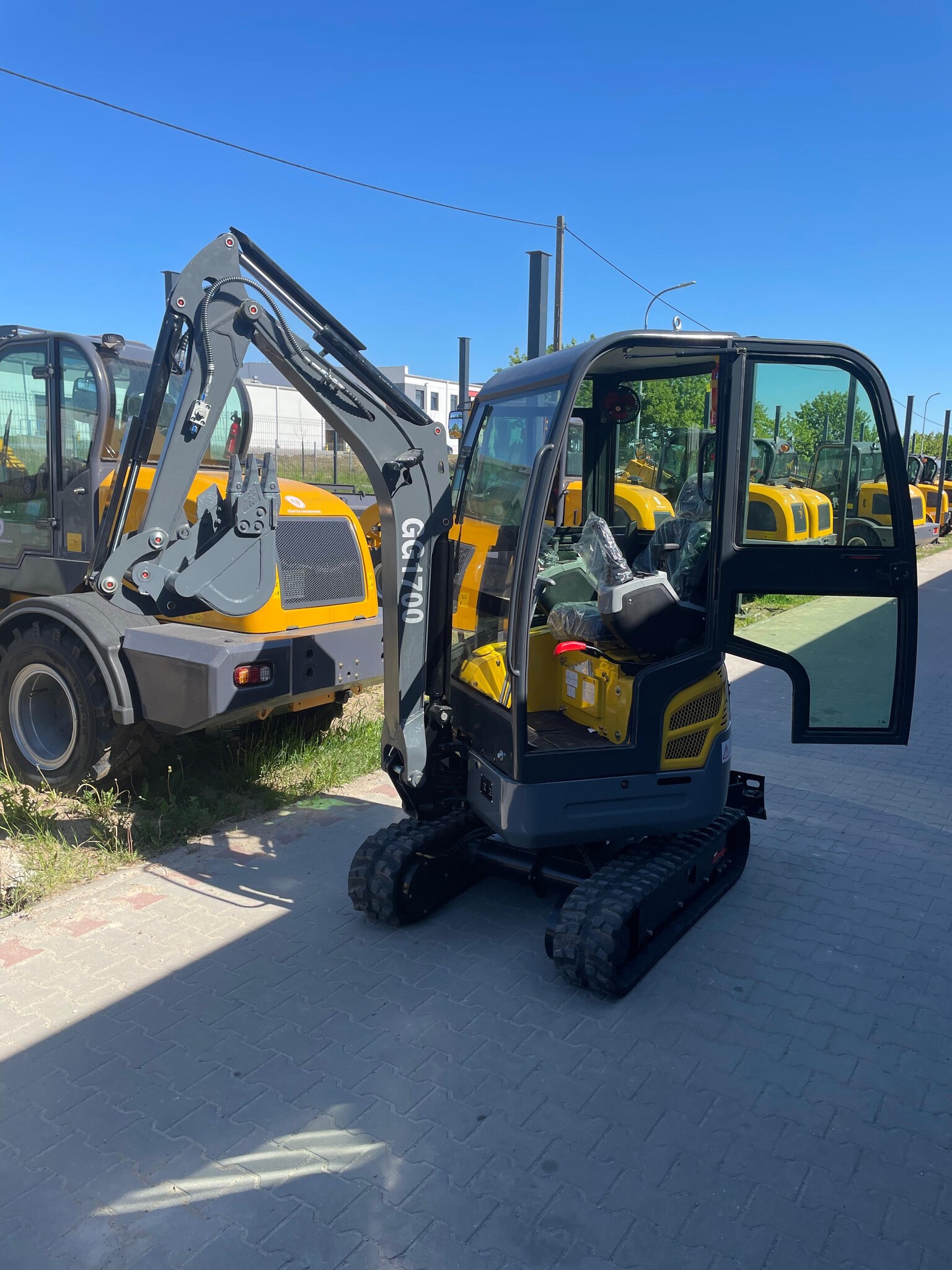 Günter Grossmann GG 1700 Mini graafmachine 3 cilinder kubota -