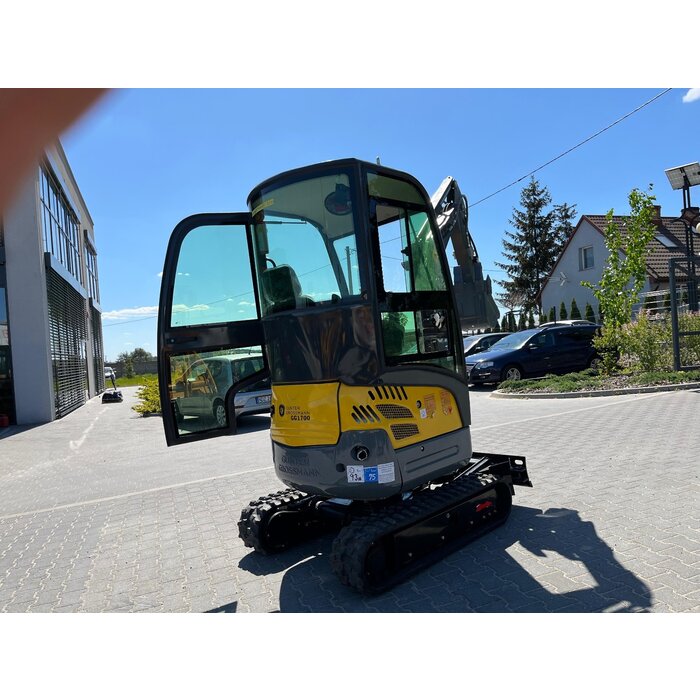 Günter Grossmann GG 1700c  Mini graafmachine 3 cilinder kubota  -