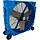 Industriële Axiale Vloerventilator 90 cm