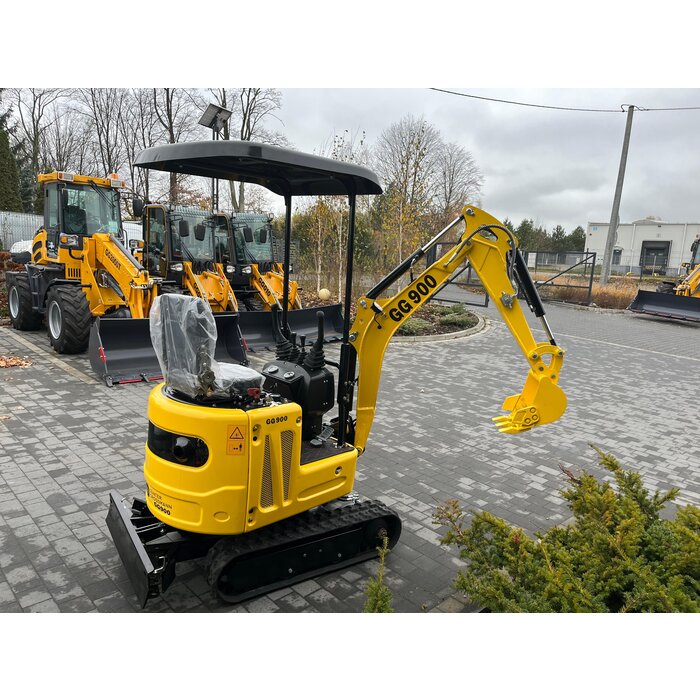 Günter Grossmann GG900 Leistungsstarker Bagger mit 3 Zylindern von Kubota