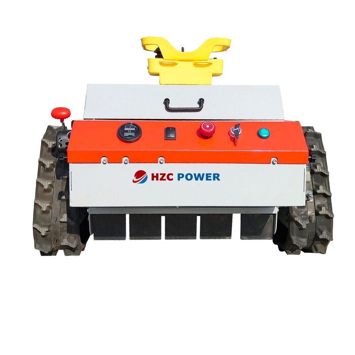 Hzc / Landworks REMOTE CONTROLLED ROBOTIC MOWER, MOWING DISC, 6.5 HP, CUTTING WIDTH 54 CM, MOWER WITH REMOTE CONTROL, CONTROLLER (FM54)