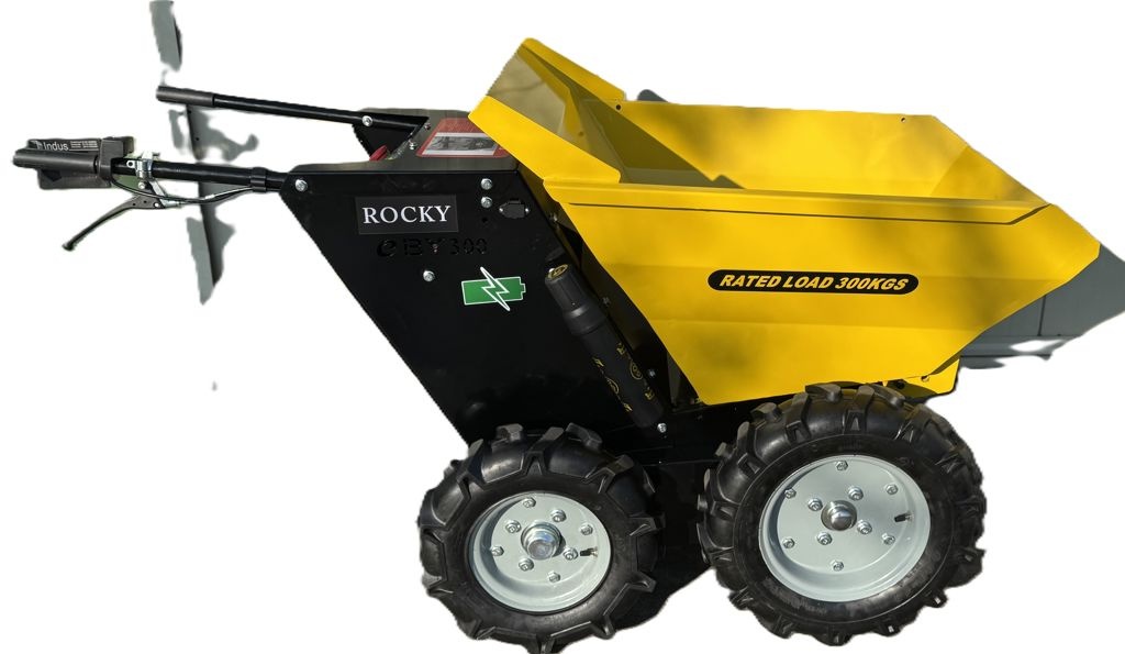 Rocky ROCKY EBY300 Elektrische Minidumper 250kg 4WD – Compacte Krachtpatser voor Bouw en Tuin