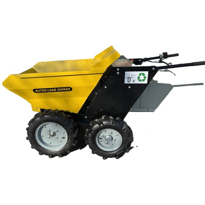 Rocky ROCKY EBY300 Elektrische Minidumper 250kg 4WD – Compacte Krachtpatser voor Bouw en Tuin