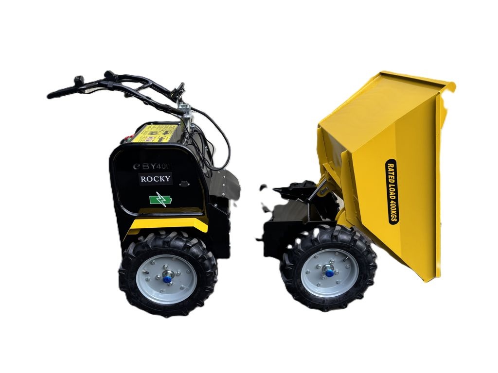 Rocky ROCKY EBY400T Elektro-Minidumper 400kg – Agiles Kraftpaket mit Knicklenkung