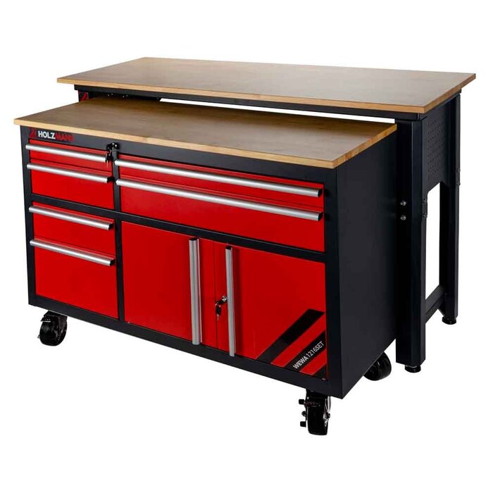 Holzmann Werkbank Werkstattwagen SET