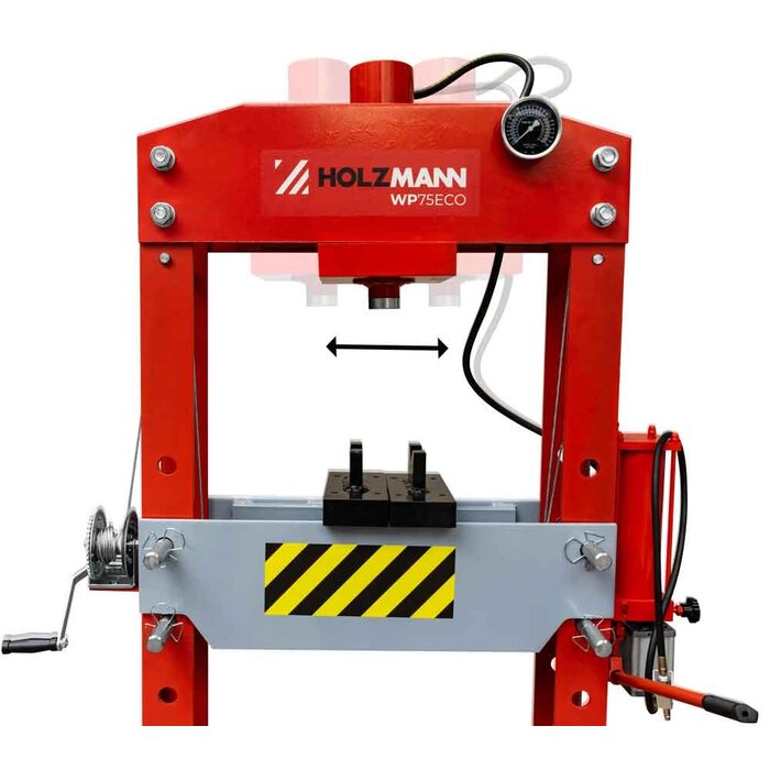 Holzmann Werkstattpresse 75 Tonnen Werkstattpresse 75 Tonnen WP75ECO