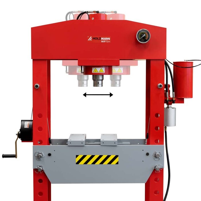 Holzmann Workshop press 75 ton WP75H