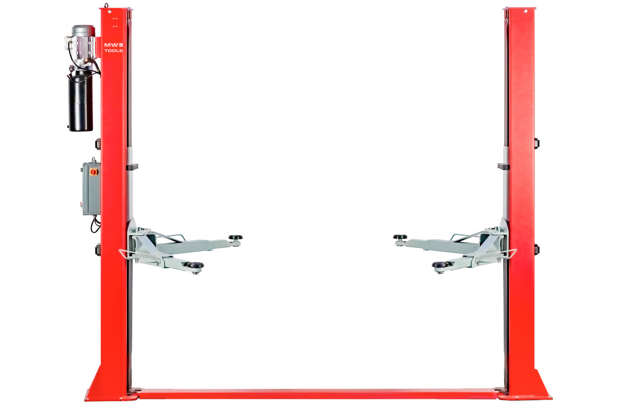 MW TOOLS 2-column hydraulic lift 4 t 230V with electric release MW Tools