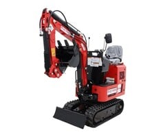 Hzc / Landworks Minibagger SDKB800, Diesel, 814 kg, schmal