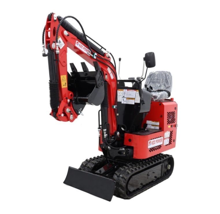 Hzc / Landworks Mini excavator SDKB800, diesel, 814 kg, narrow