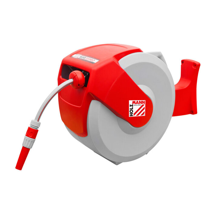 Holzmann WSR20PRO Professioneller Wasserschlauchaufroller, 20 m