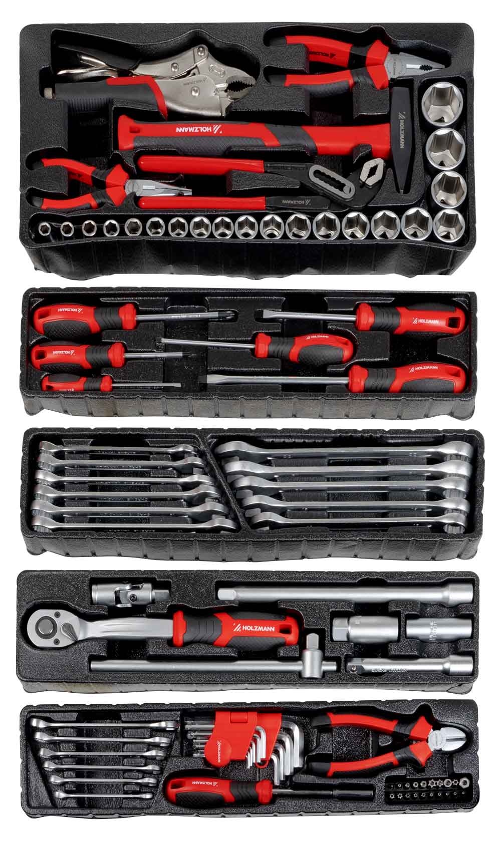 Holzmann Werkzeugkasten WZK86CRV