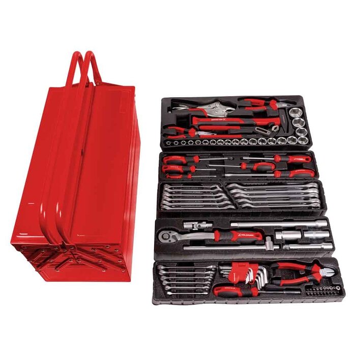 Holzmann Werkzeugkasten WZK86CRV