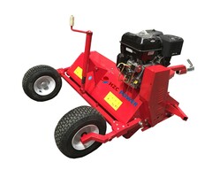 hzc Schlegelmulcher, 99 cm Arbeitsbreite, 13 PS mit Benzinmotor, ATV Traktor, Mähwerk, mit Anhängerkupplung für Zugfahrzeuge (AT101ZF)