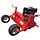 Flail mower, 119 cm working width, 13 HP with petrol engine, ATV tractor, mower, with trailer hitch for towing vehicles (AT119JZF)