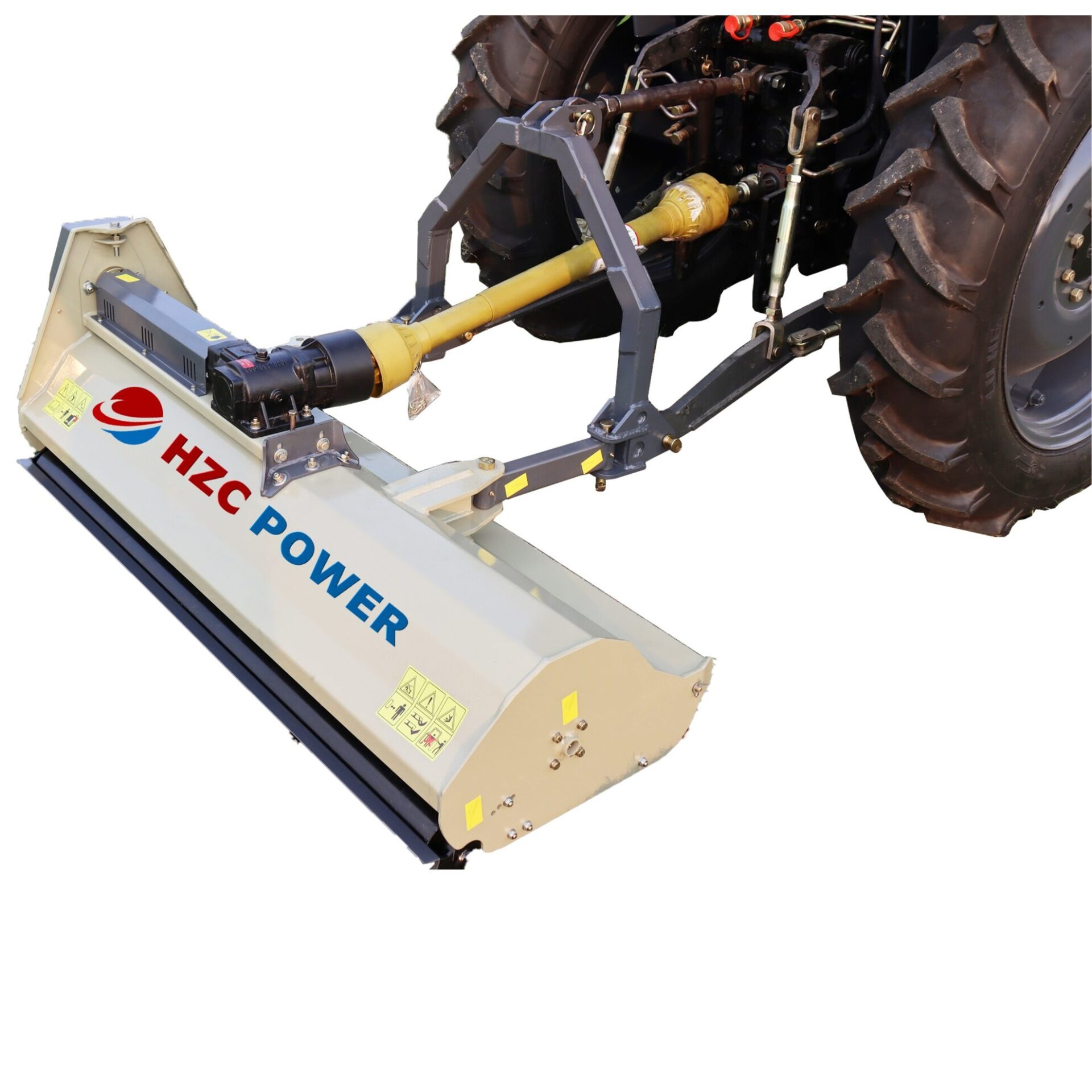 hzc Flail mower, 125 cm cutting width, tractor mower, flail mower, mulcher, mower, with PTO (EL125M)