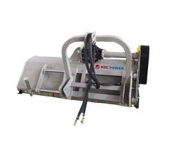 hzc Schlegelmulcher, Mähbreite von 132 cm, Traktormäher, hydraulische Seitenverschiebung und Zapfwelle (EFGCH132