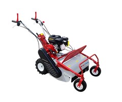 hzc Lawn mower, cutting width 86 cm, 15 HP, flail mower, high grass mower, hand mower, meadow mulcher (RSM86)