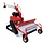 Lawn mower, cutting width 86 cm, 15 HP, crawler tracks, high grass mower, flail mower, hand mower, meadow mower (RSM87)
