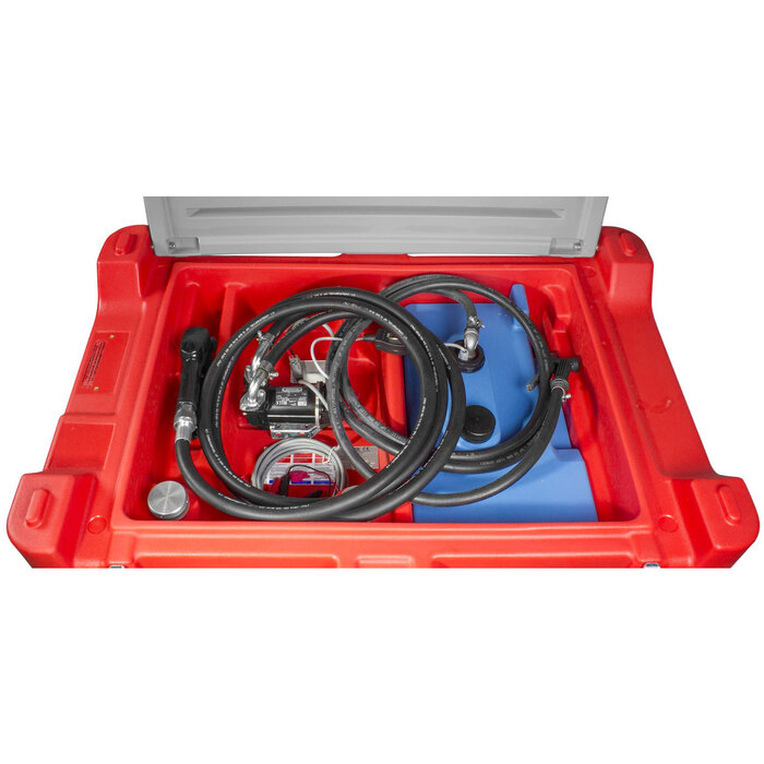 MW TOOLS Mobile COMBI storage tank for 400 liters of diesel and 50 liters of AdBlue