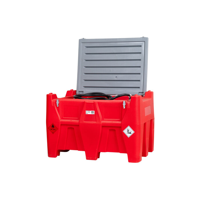 MW TOOLS Mobile COMBI storage tank for 400 liters of diesel and 50 liters of AdBlue