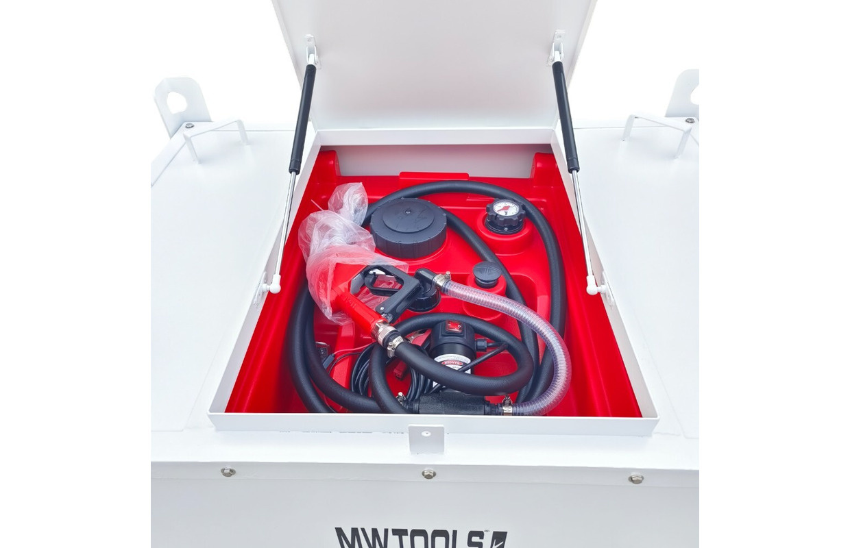 MW TOOLS Tank Diesel metal 400l, pump 12V MW Tools