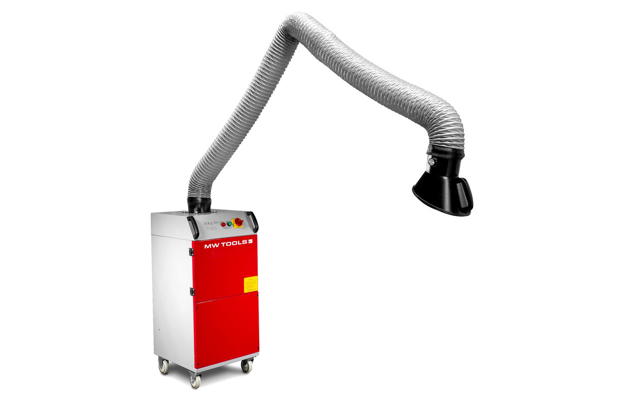 MW TOOLS Mobile welding extraction 1600M³/H 1.1KW 230V MW Tools