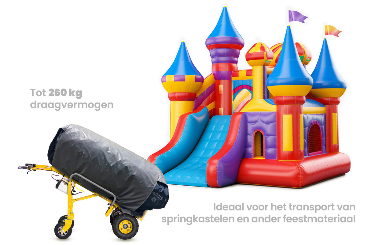 MW TOOLS Elektrische steekwagen 260 kg breedte 676 mm MW Tools