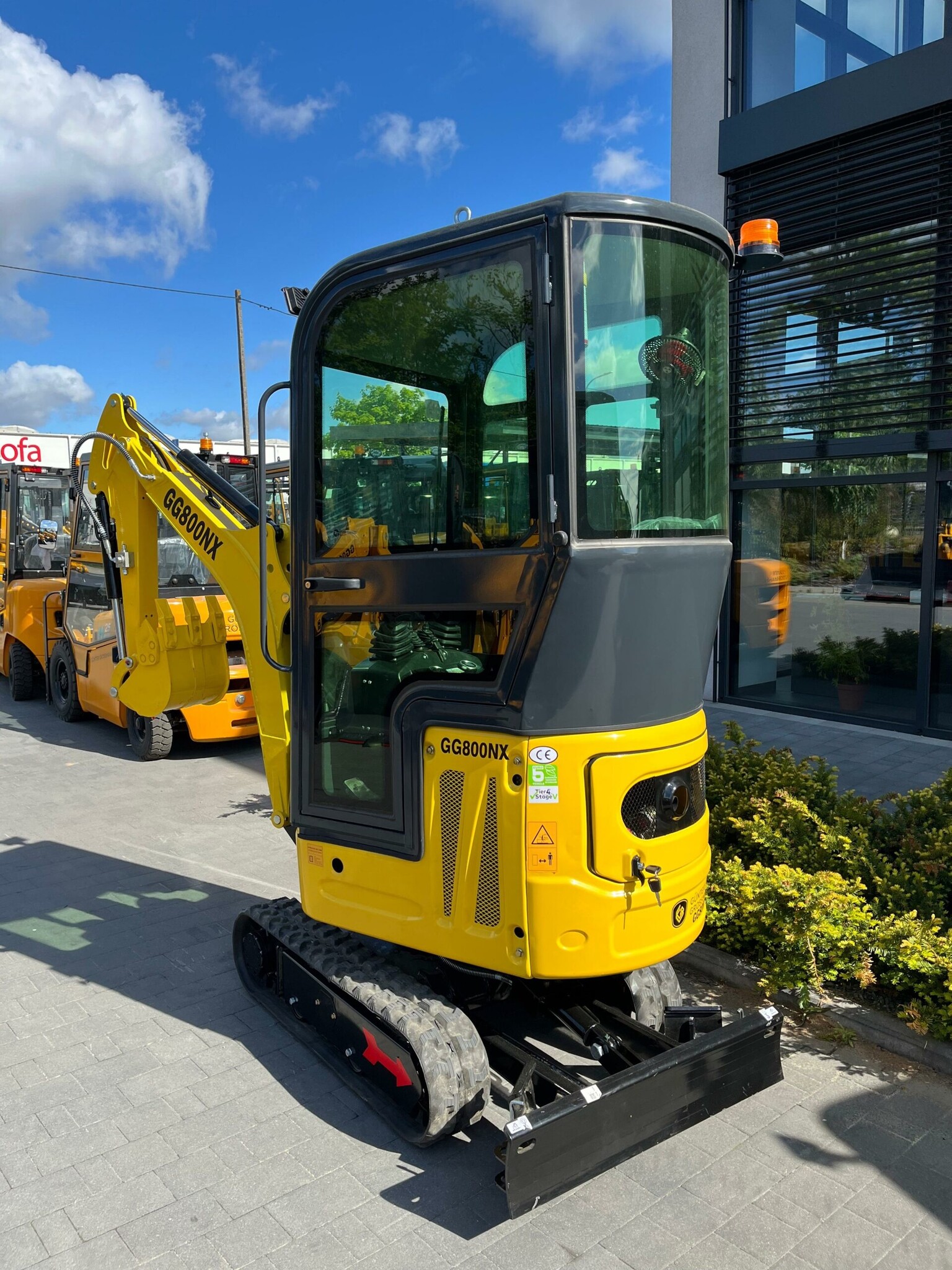 Günter Grossmann Mini excavator GG800NXC