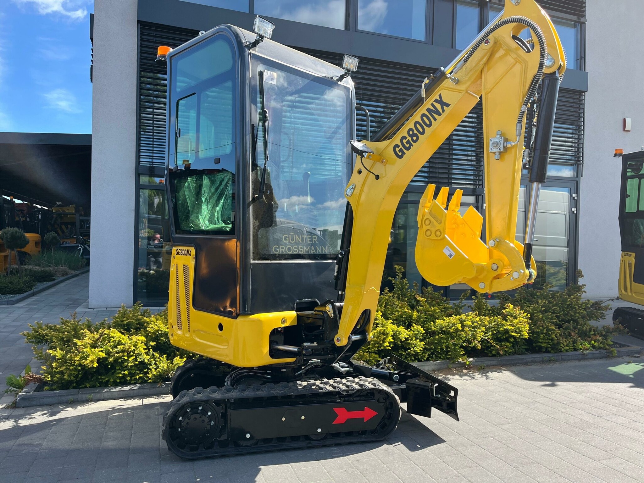 Günter Grossmann Mini excavator GG800NXC