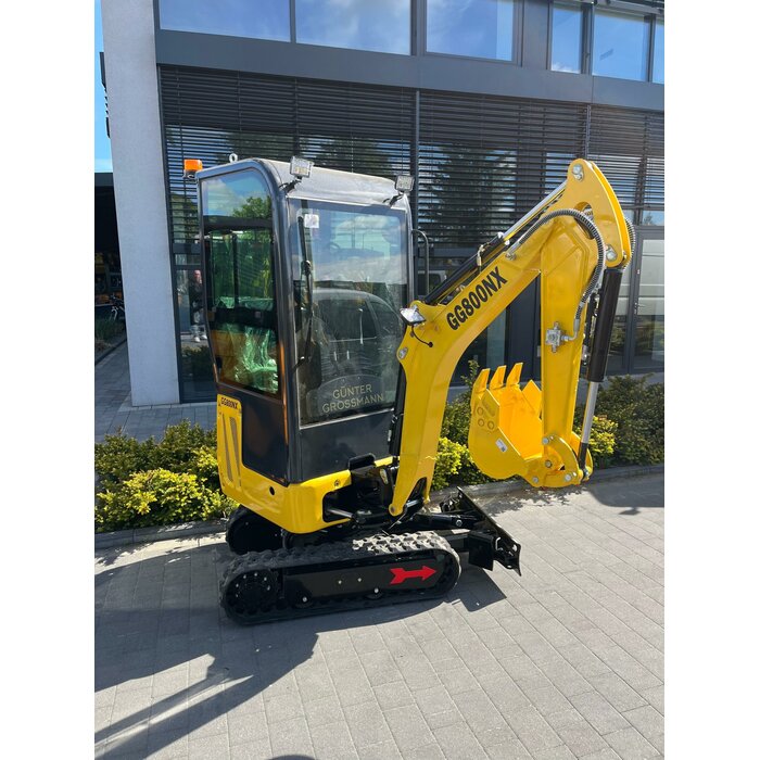 Günter Grossmann Mini graafmachine GG800NXC