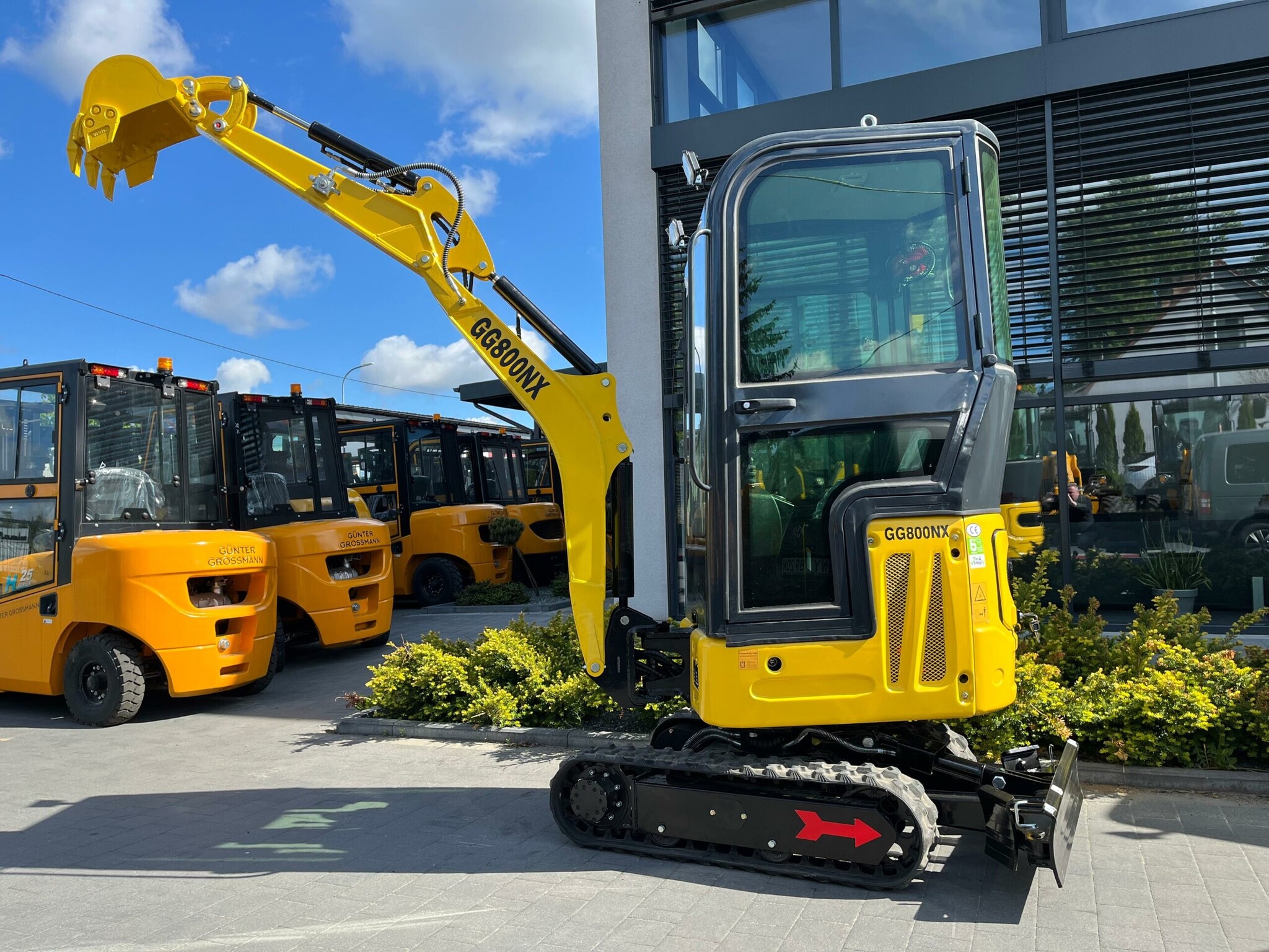 Günter Grossmann Mini excavator GG800NXC