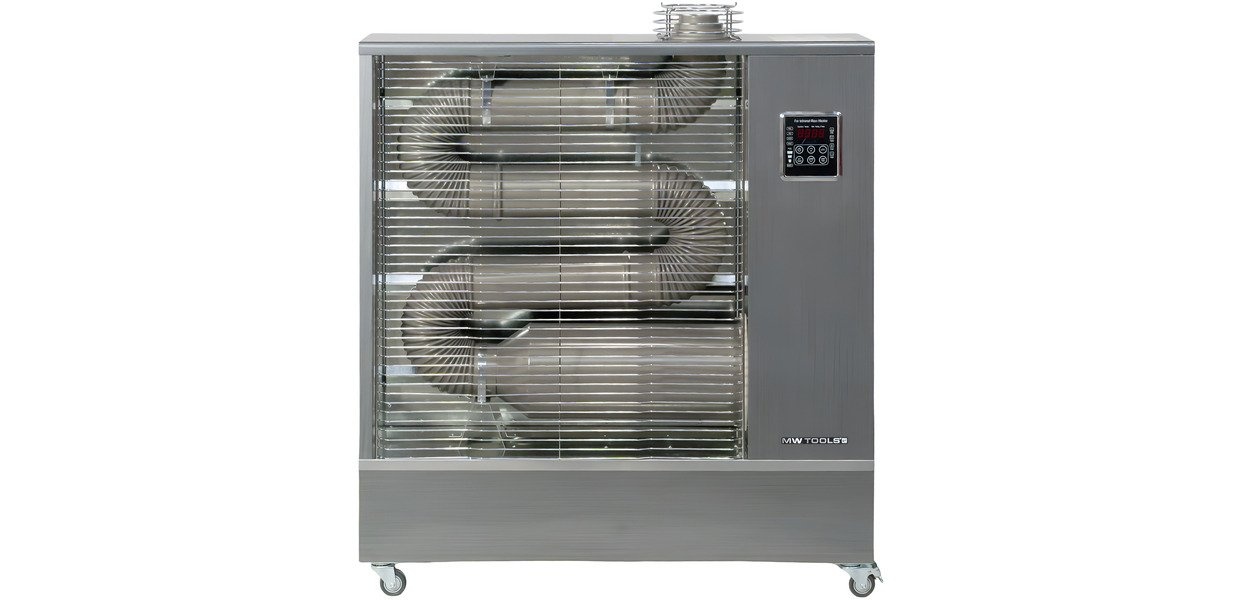 MW TOOLS Infrarood dieselstraler Pro 13 kW silver 140-750 m³ MW Tools
